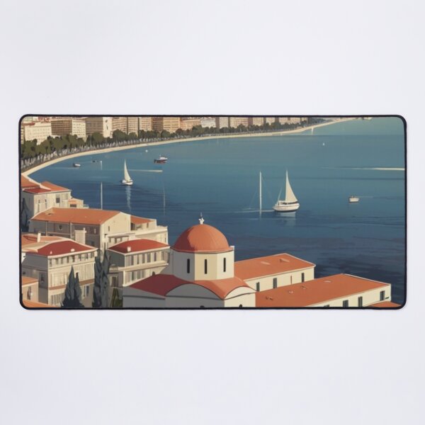 Item preview, 071 Vintage Thessaloniki, Greece Poster Design designed and sold by Alexis Art Collection.