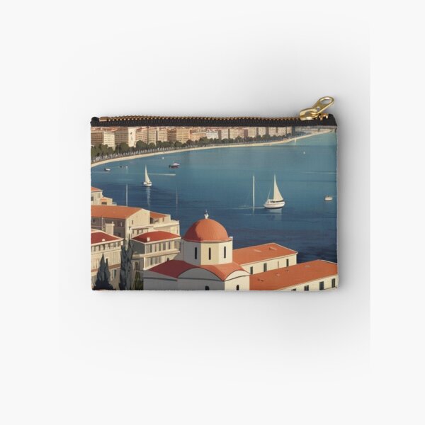 Item preview, 071 Vintage Thessaloniki, Greece Poster Design designed and sold by Alexis Art Collection.