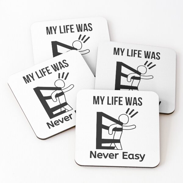 Item preview, My Life Was Never easy - Tough Life Attitude designed and sold by BigMovesHustler.