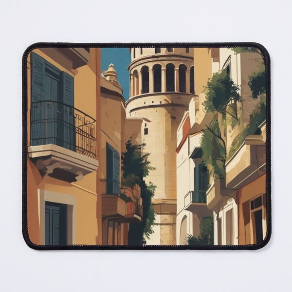 Item preview, 072 Vintage Thessaloniki, Greece Poster Design designed and sold by Alexis Art Collection.