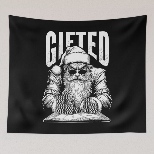 Item preview, Poker Santa Claus Casino Gambler Funny Gifted Four Aces designed and sold by GrandeDuc.