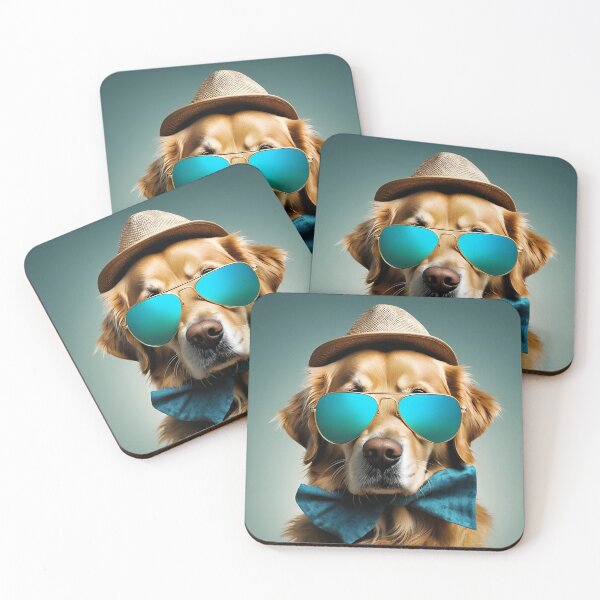 Item preview, Golden Retriever Cool Traveler: Ready for Adventure designed and sold by QuickPick Store.
