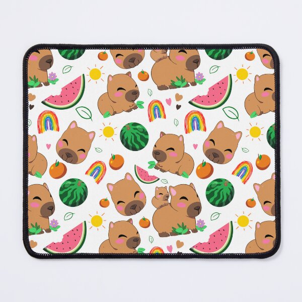 Item preview, Cute Happy Pride Rainbow Capybara designed and sold by mzzazn.