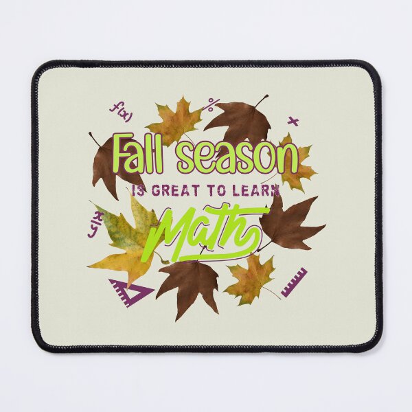 Item preview, Fall season is great to learn math designed and sold by mariya-ivanova.