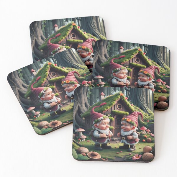 Item preview, fairy gnomes,3D designed and sold by elegantpaterns.