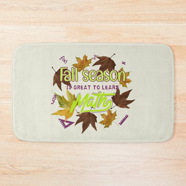 Item preview, Fall season is great to learn math designed and sold by mariya-ivanova.