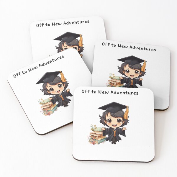 Item preview, Adorable Graduation Design – Smart Girl with Books designed and sold by Aya's Graphics.