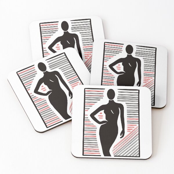 Item preview, Silhouette in Red designed and sold by YarkaYa.