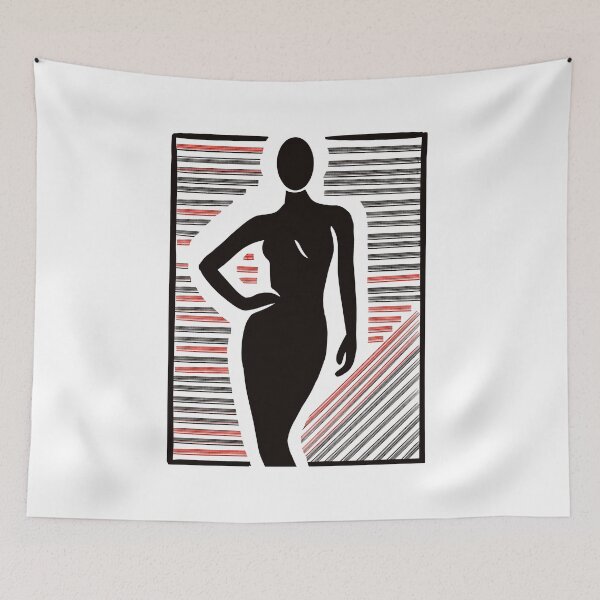 Item preview, Silhouette in Red designed and sold by YarkaYa.