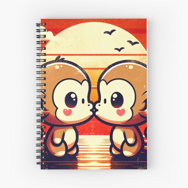 Item preview, Kawaii Monkey Love designed and sold by KissNTell.