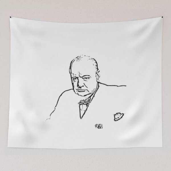 Item preview, Winston Churchill designed and sold by Gentle40Winks.