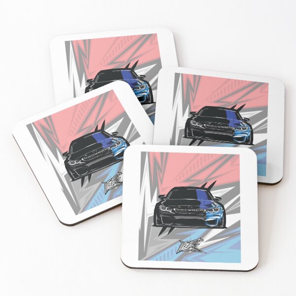 Item preview, german sports sedan wild colors black blue  designed and sold by NaquashM.