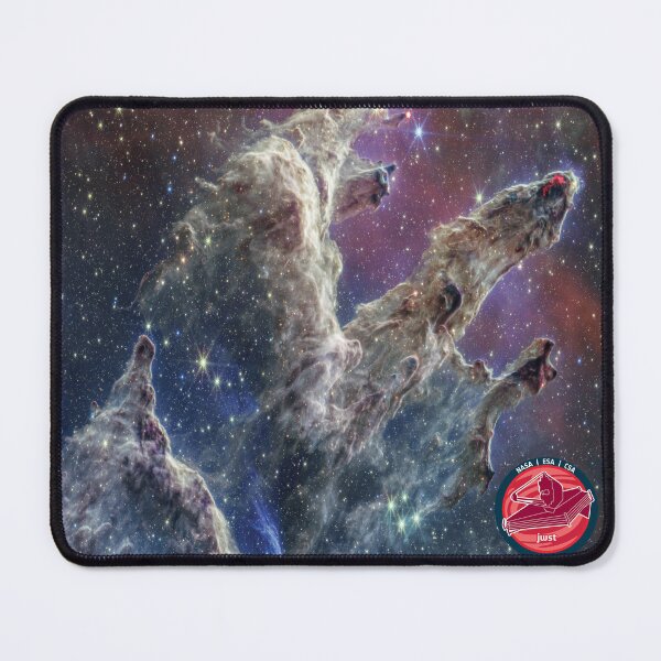Item preview, James Webb Telescope Pillars of Creation - ESA Collaboration Art designed and sold by MeetinSpace.