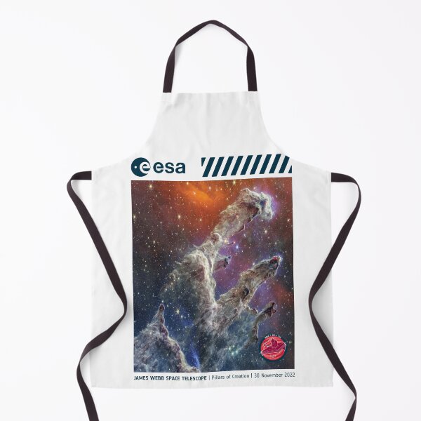 Item preview, James Webb Telescope Pillars of Creation - ESA Collaboration Art designed and sold by MeetinSpace.