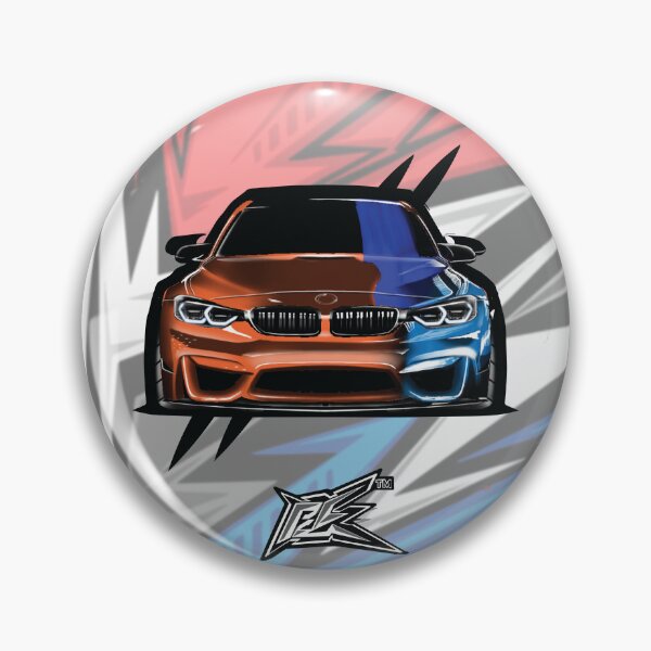 Item preview, german sports sedan wild colors orange blue  designed and sold by NaquashM.