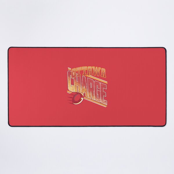 Aperçu de l'œuvre Logo vintage de la compagnie Ottawa Charge créée et vendue par Erika Dee.