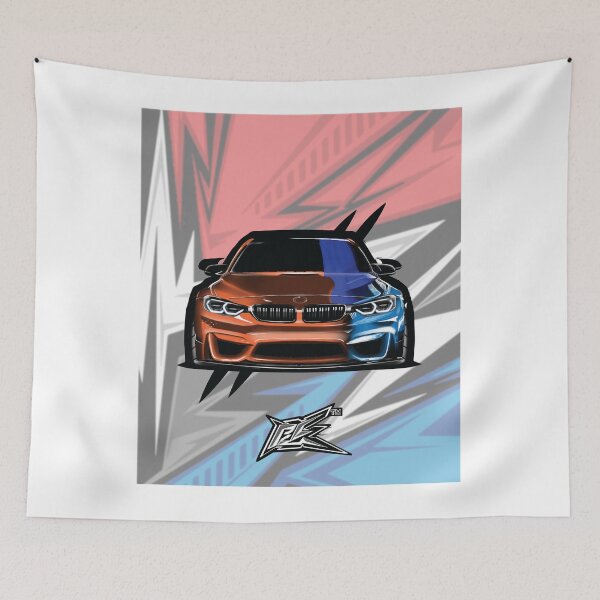 Item preview, german sports sedan wild colors orange blue  designed and sold by NaquashM.