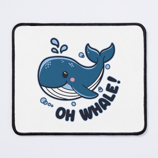 Item preview, Oh Whale - Funny Cute Whale Pun T-Shirt Oh Whale designed and sold by TavellynArt.