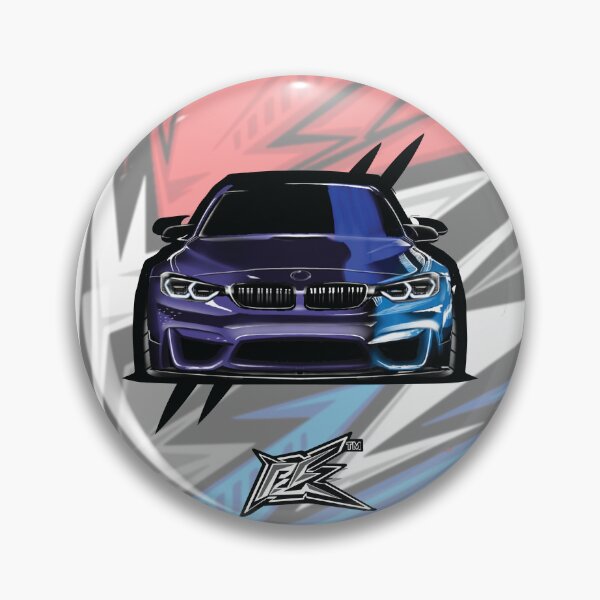 Item preview, german sports sedan wild colors purple blue  designed and sold by NaquashM.