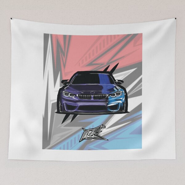 Item preview, german sports sedan wild colors purple blue  designed and sold by NaquashM.