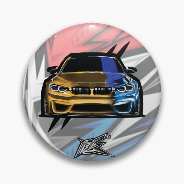 Item preview, german sports sedan wild colors yellow blue  designed and sold by NaquashM.