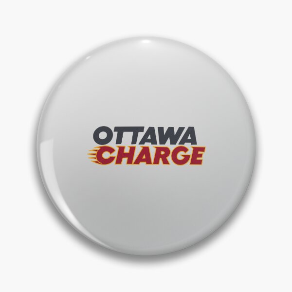 Item preview, PWHL Ottawa charge logo designed and sold by Erika Dee.