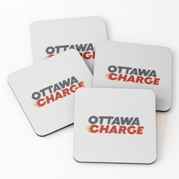 Item preview, PWHL Ottawa charge logo designed and sold by Erika Dee.