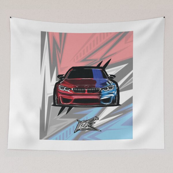 Item preview, german sports sedan wild colors red blue  designed and sold by NaquashM.