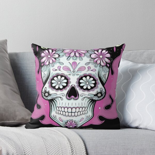 Artikelvorschau, Lustiges Gothic-Feministinnen-T-Shirt „Müde vom Bullshit“, Totenkopf- und Rosen-Design entworfen und verkauft von BongsEmporium.