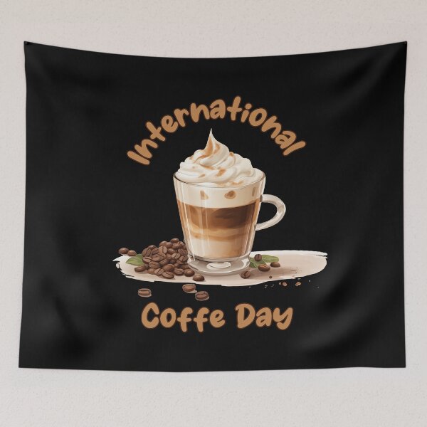 Item preview, International Coffee Day designed and sold by TeeTemptation.