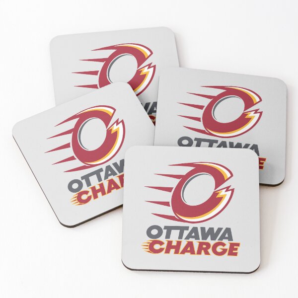 Item preview, PWHL Ottawa charge logo designed and sold by Erika Dee.