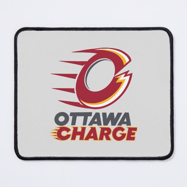 Item preview, PWHL Ottawa charge logo designed and sold by Erika Dee.