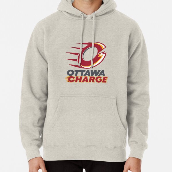 Aperçu de l'œuvre Logo de la charge d'Ottawa de la PWHL créée et vendue par Erika Dee.