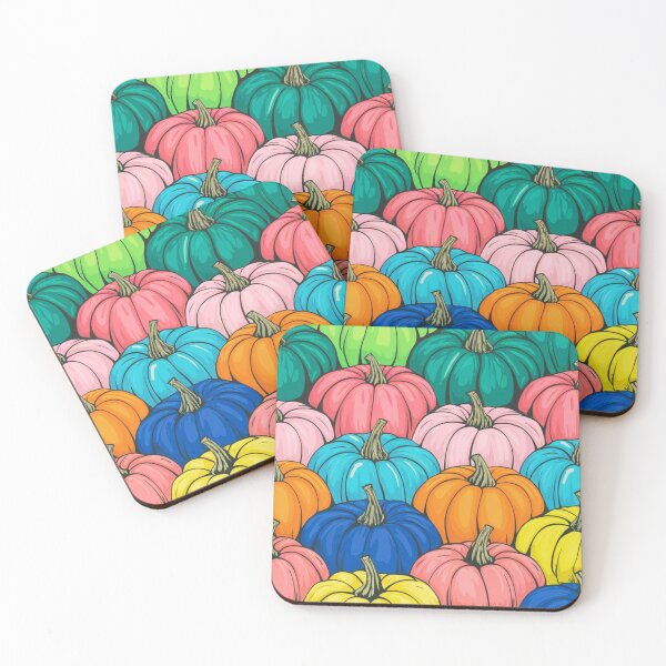 Item preview, colored pumpkins. designed and sold by aipaint.