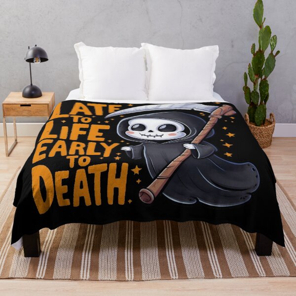 Item preview, Cute Grim Reaper Joke designed and sold by PlanetMarker.