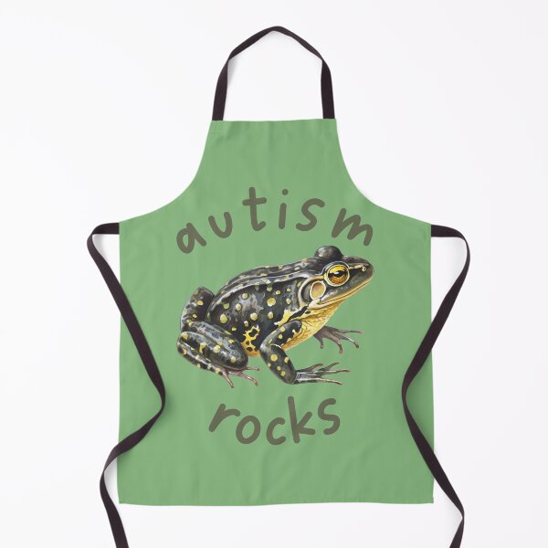 Artikelvorschau, Autismus Felsen Frosch entworfen und verkauft von HematiteDesign.