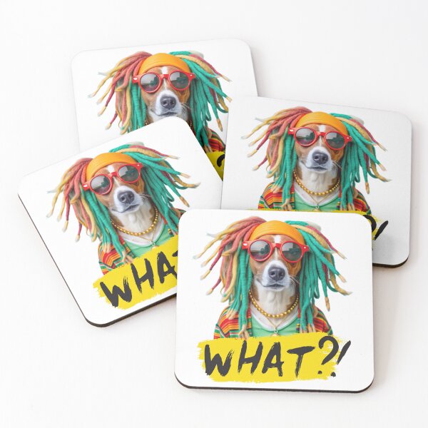 Item preview,  WHAT - DOG – Cool Street Style DOG Design designed and sold by Colorful-Garden.