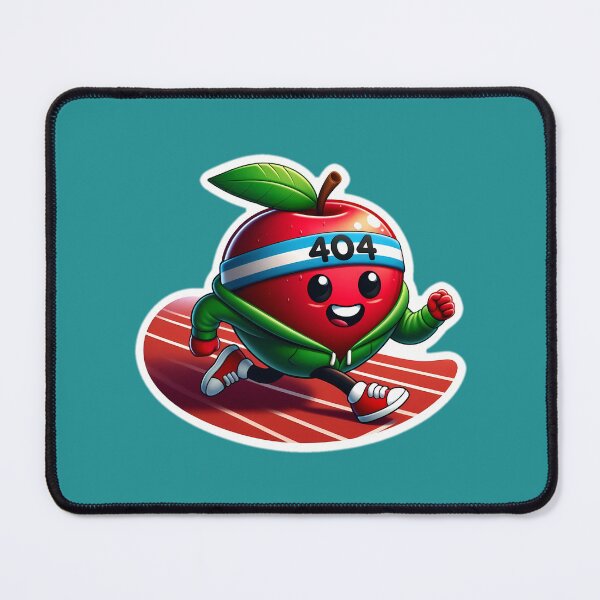 Item preview,  Design stickers Running Red Apple 2 designed and sold by P2Genies.