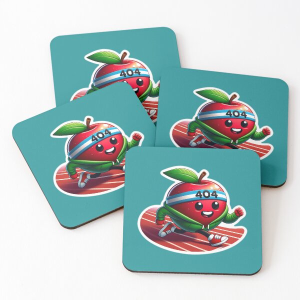 Item preview,  Design stickers Running Red Apple 2 designed and sold by P2Genies.