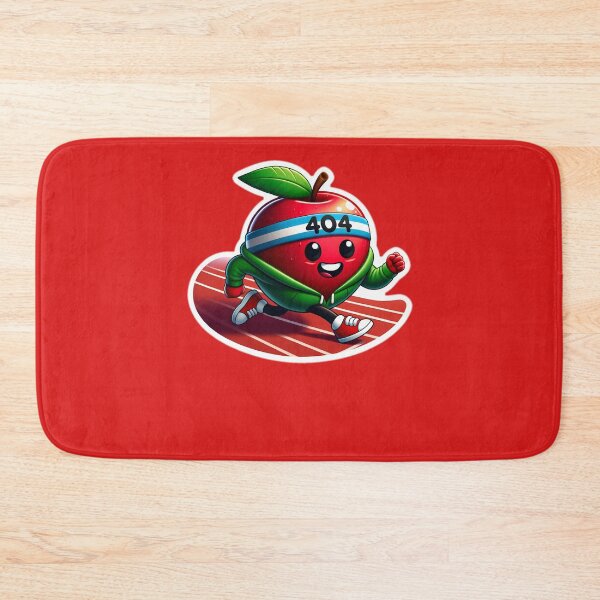 Item preview,  Design stickers Running Red Apple 2 designed and sold by P2Genies.