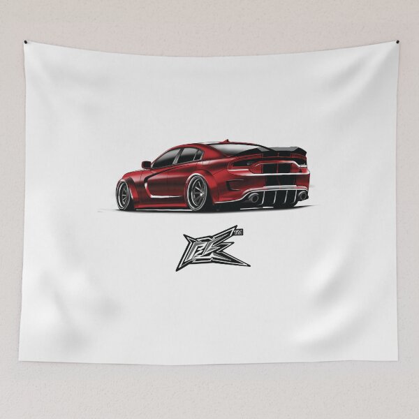 Item preview, american muscle car sedan red  designed and sold by NaquashM.