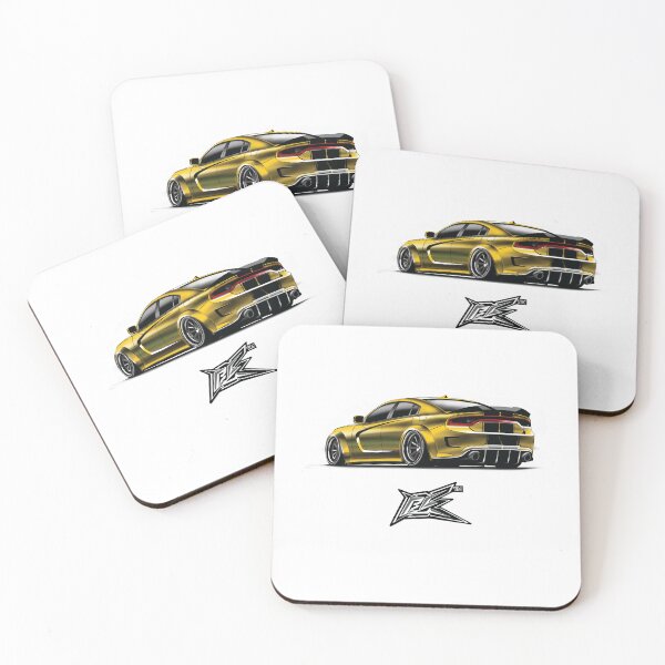 Item preview, american muscle car sedan yellow  designed and sold by NaquashM.