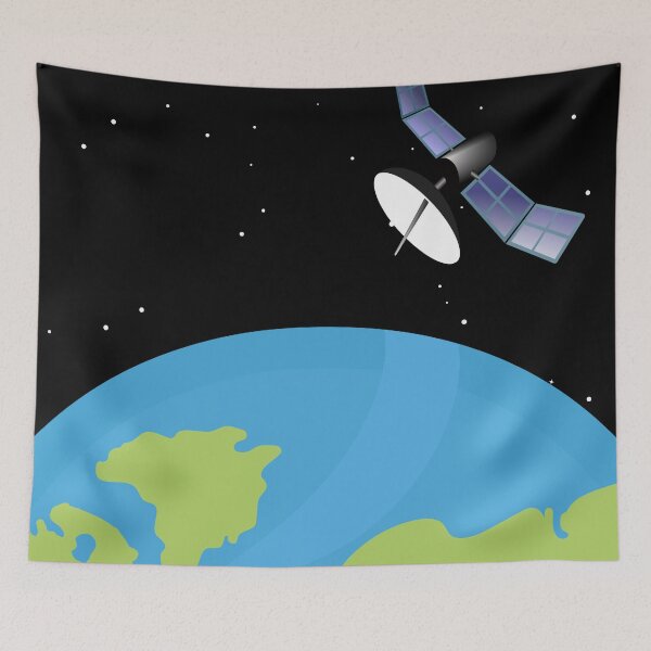 Item preview, earth space satellite designed and sold by AA-designstore.