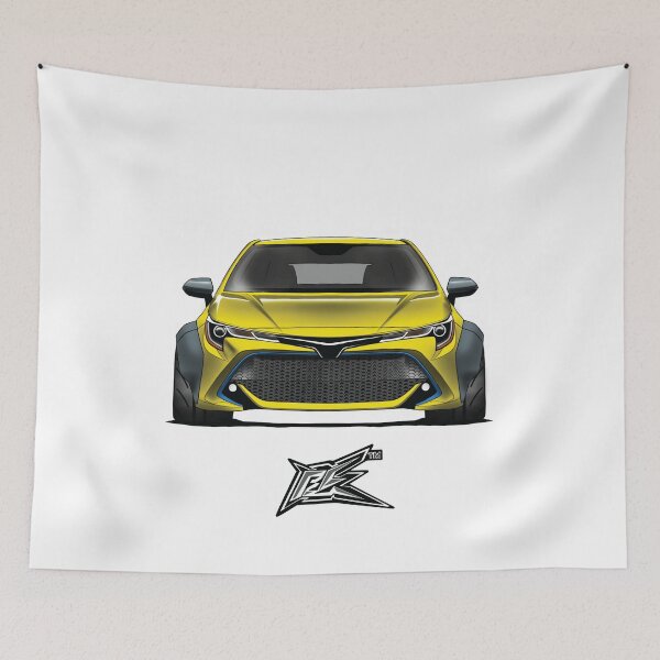 Item preview, toyota corolla e210 widebody yellow  designed and sold by NaquashM.