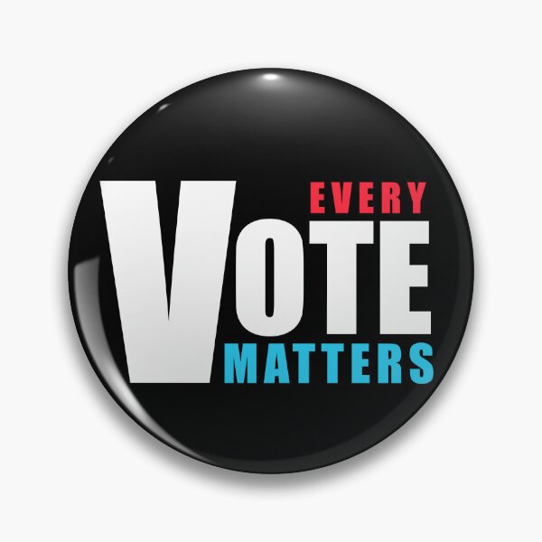 Item preview, Every Vote Matters - motivation - your vote is your power designed and sold by ArystDesign.