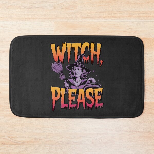 Item preview, Witch Please, Retro Style Print designed and sold by SirenJoy.