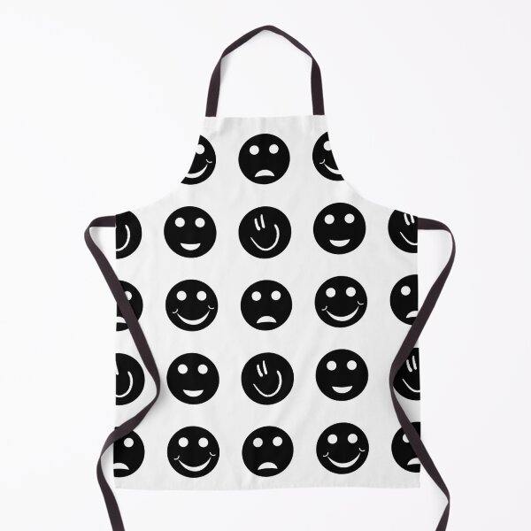 Item preview, Seamless black emoji pattern designed and sold by darshants.