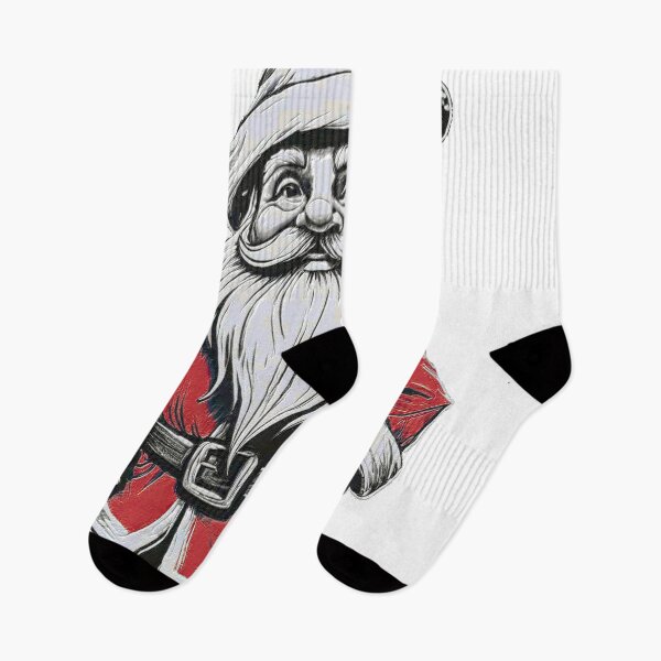 Item preview, Santa Claus Color Splash designed and sold by Pickmash.