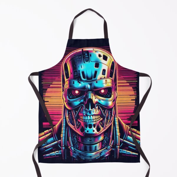 Item preview, Synthwave Robot designed and sold by Pulsant Paintings.