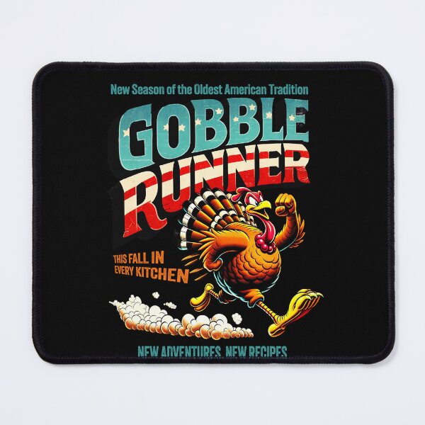 Item preview, Gobble Runner Thanksgiving Turkey Humor - New Season Fall Design designed and sold by Tabu Touch.